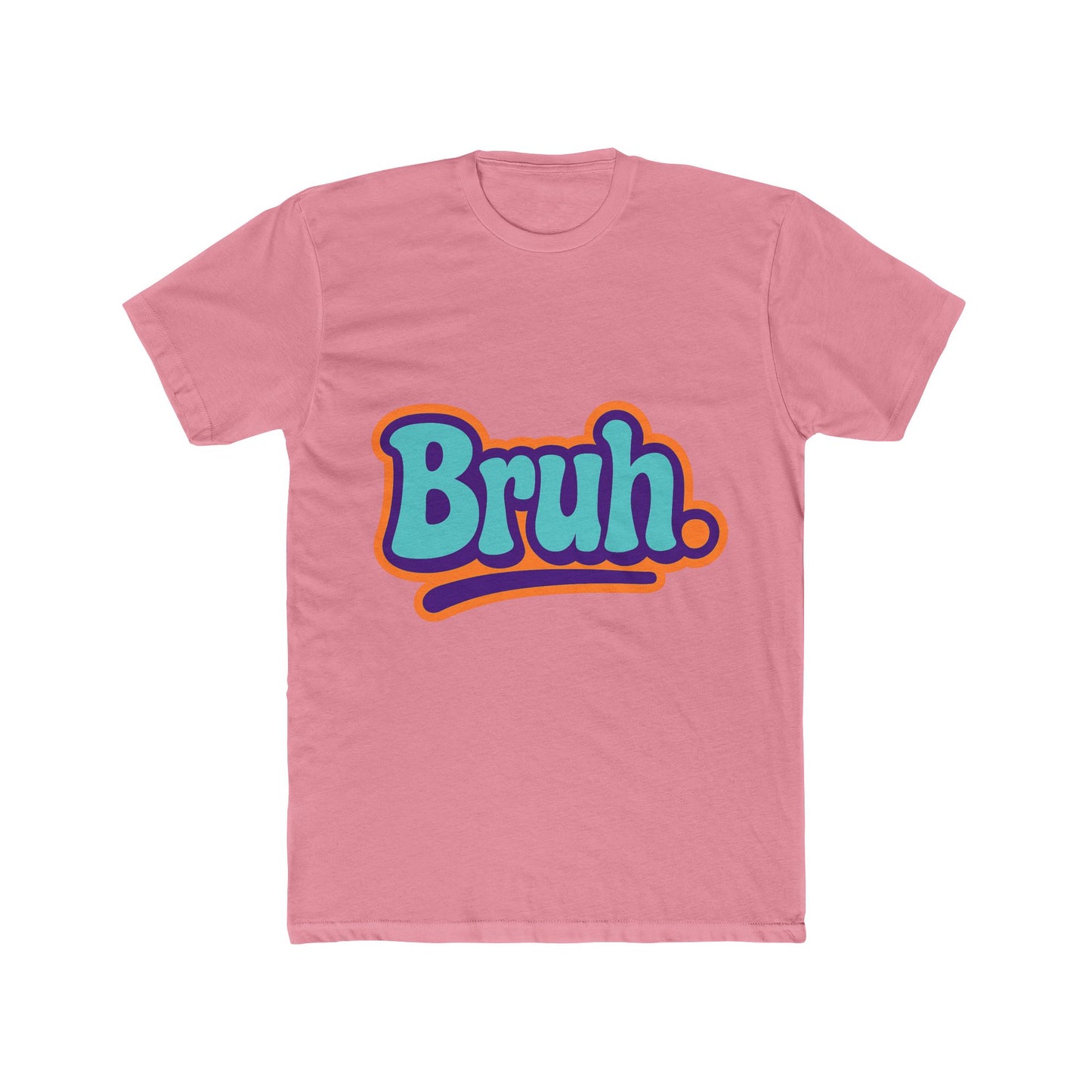 funny bruh meme multicolor unisex t-shirt - humorous graphic tee for men women - soft, stylish novelty t-shirt