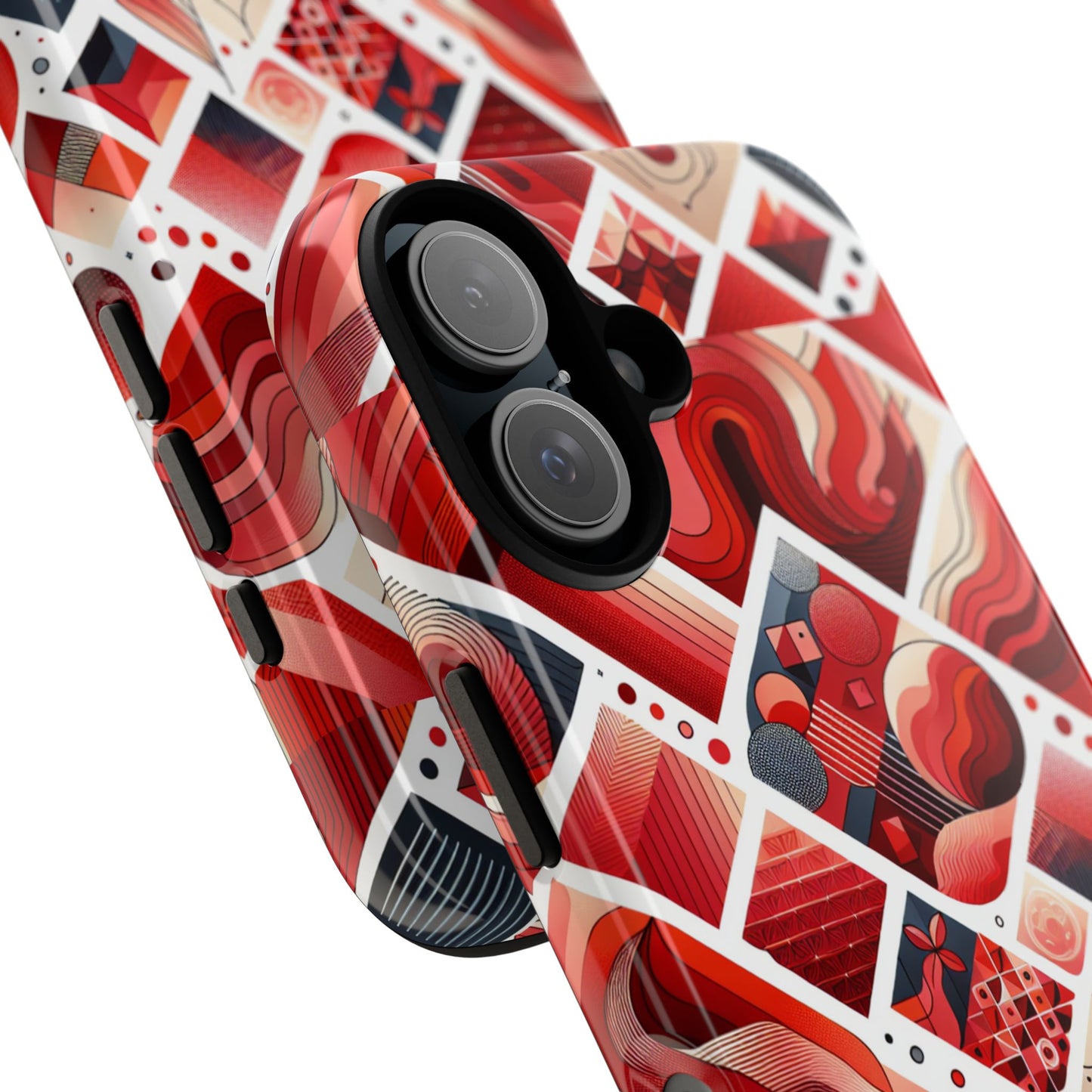 pattern image 5 vibrant shockproof phone case for anime and comic fans — stylish graphic protection for iphone 13-16 pro max plus