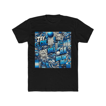 Stylish & Comfortable Unisex T-Shirt for Men & Women - Aesthetic Blue Graphic Tee