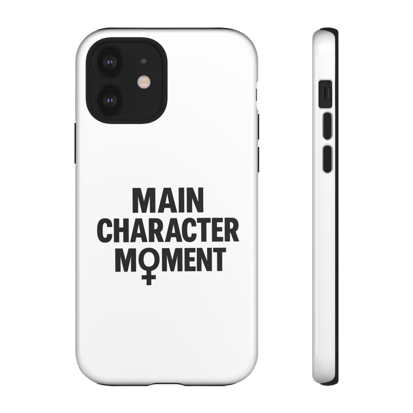 main character moment phone case - tough, trendy protection
