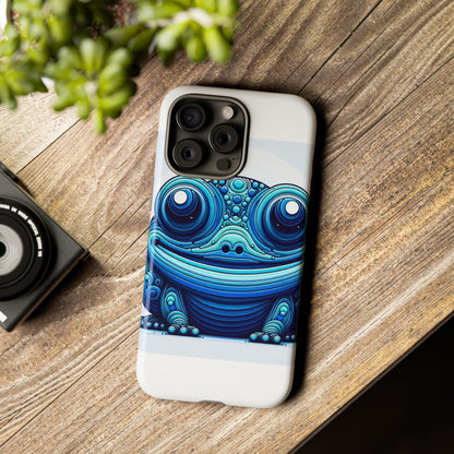 Vibrant 3D Animal-Inspired Phone Case in Blue for Stylish Protection and Unique Expression Compatible with iPhone 13, 14, 15 & 16 – all models including Pro, Pro Max & Plus