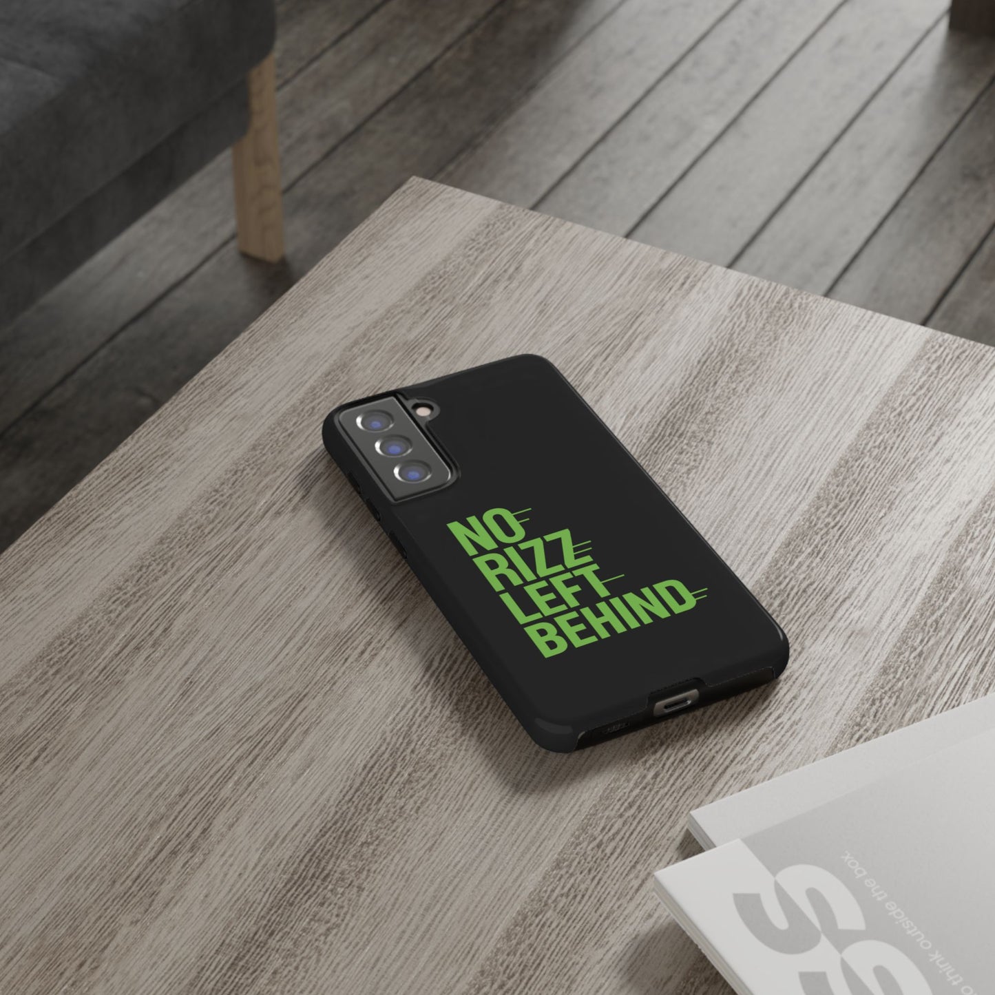 tough phone case - no rizz left behind for ultimate protection