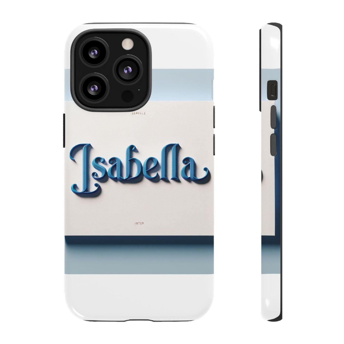 vibrant 3d blue alphabet design protective phone case stylish accessory for men and women unique phone cover compatible with iphone 13, 14, 15 & 16 – all models including pro, pro max & plus