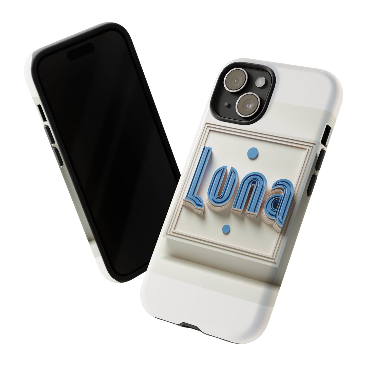 vibrant 3d textured phone case in blue – contemporary design for stylish protection compatible with iphone 13, 14, 15 & 16 – all models including pro, pro max & plus