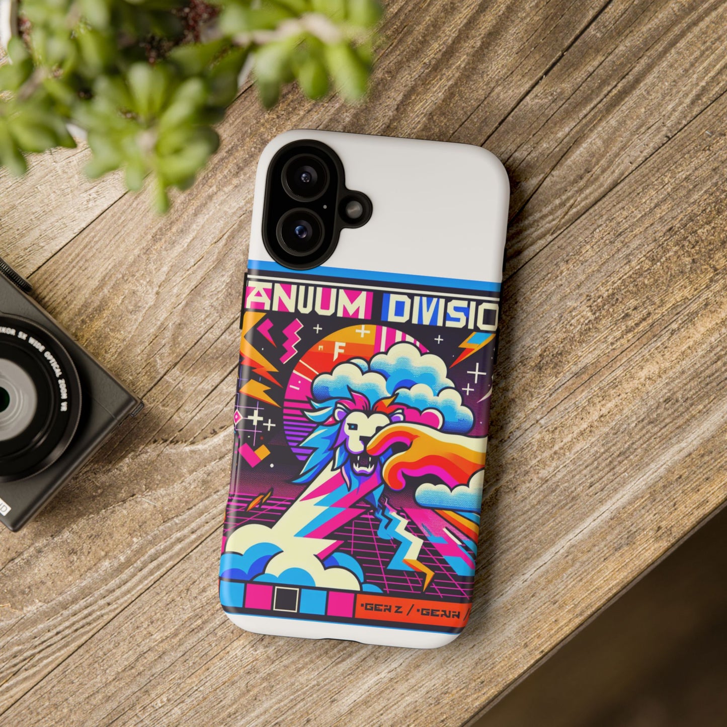 fanum irs division protective phone case with 3d wrap design, uv protected, durable shock absorption, ideal gift for anime and comic culture fans