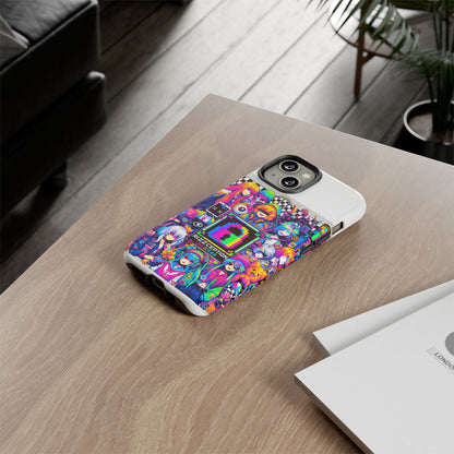 Rizzception Unlocked 3D Wrap Protective Phone Case for Anime Lovers