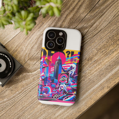 Ohio More Like Oh-Yes Protective Phone Case for Smartphones, 3D Wrap Design, UV Protected, Shock Absorbing, Ideal Gift for Anime and Comic Lovers