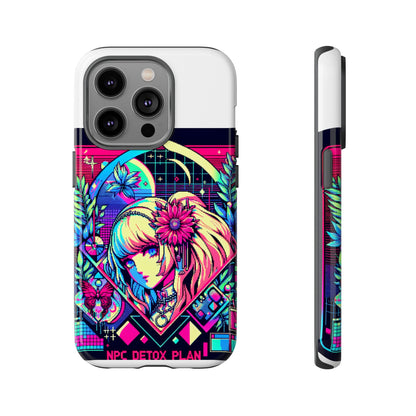 Npc Detox Plan - Vibrant Protective Phone Case for Anime and Comic Lovers, Durable Shock Absorption, UV Protected, Glossy or Matte Finish