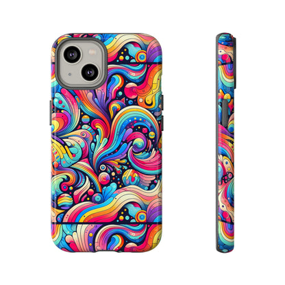Pink Pattern Image 2 Smartphone Case with 3D Wrap Design for Stylish Protection