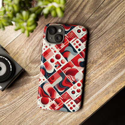 Pattern Image 7 Vibrant 3D Wrap Phone Case for Anime and Comic Fans - Bold Geometric Design for Stylish Protection Compatible with iPhone 13, 14, 15 & 16 – all models including Pro, Pro Max & Plus