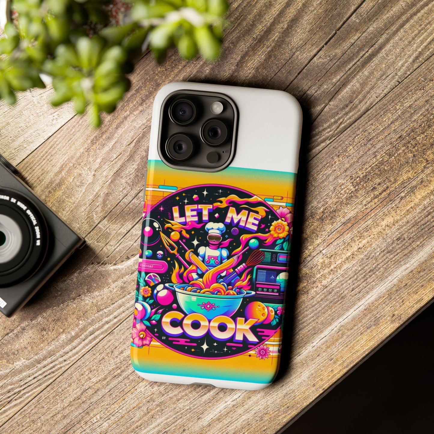 let me cook 3d wrap protective phone case for anime lovers