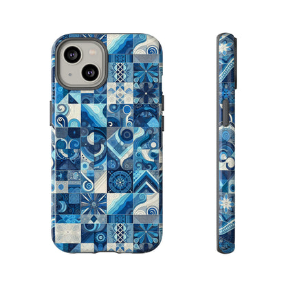 Pattern Image 8 Vibrant 3D Phone Case for Anime and Comic Fans with Geometric Art Finish Compatible with iPhone 13, 14, 15 & 16 – all models including Pro, Pro Max & Plus