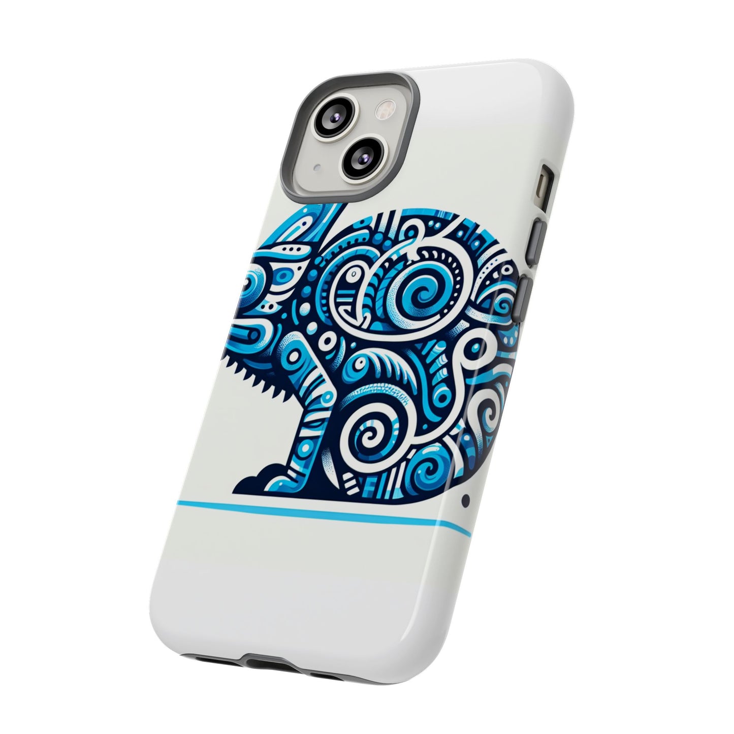 vibrant 3d chameleon design protective phone case for creative individuals stylish protection compatible with iphone 13, 14, 15 & 16 – all models including pro, pro max & plus
