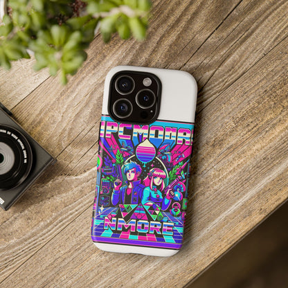 Npc No More 3D Wrap Protective Phone Case for Anime Lovers