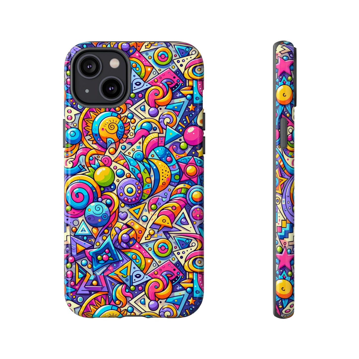 pattern image 7 vibrant protective phone case for anime and comic fans