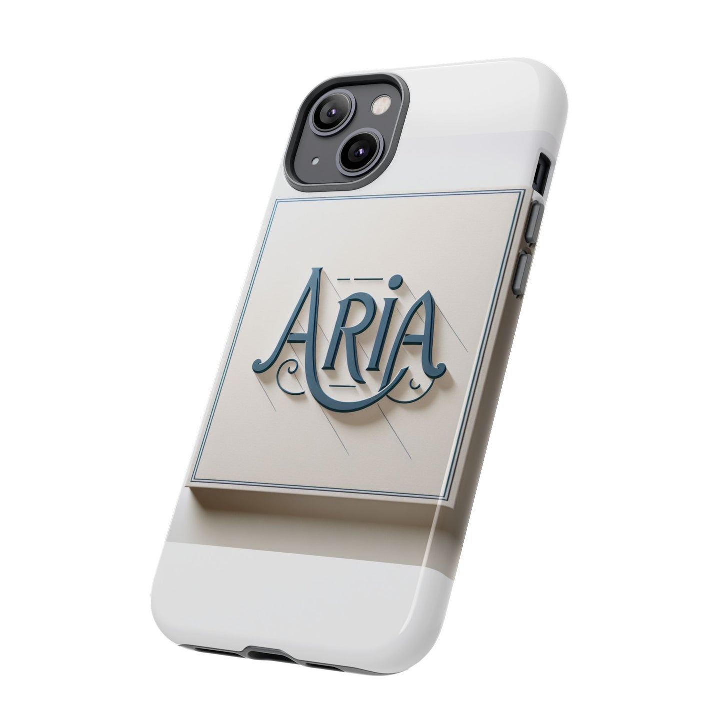 3d textured phone case in elegant blue and white design for stylish protection compatible with iphone 13, 14, 15 & 16 – all models including pro, pro max & plus