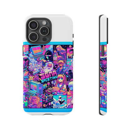 Sigma Sprinting Vibrant Protective Phone Case for Smartphones, 3D Wrap Design with UV Protection, Durable Shock Absorbent Material, Ideal Gift for Anime and Comic Lovers