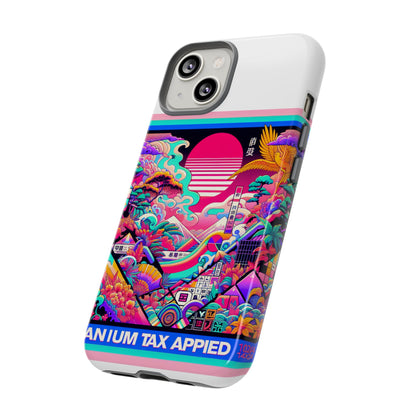 Fanum Tax Applied Protective Phone Case, 3D Wrap Design, Durable Silicone Liner, UV Protected, Shock Absorbing, Fun Anime and Comic Style, Ideal Gift for Tech Enthusiasts