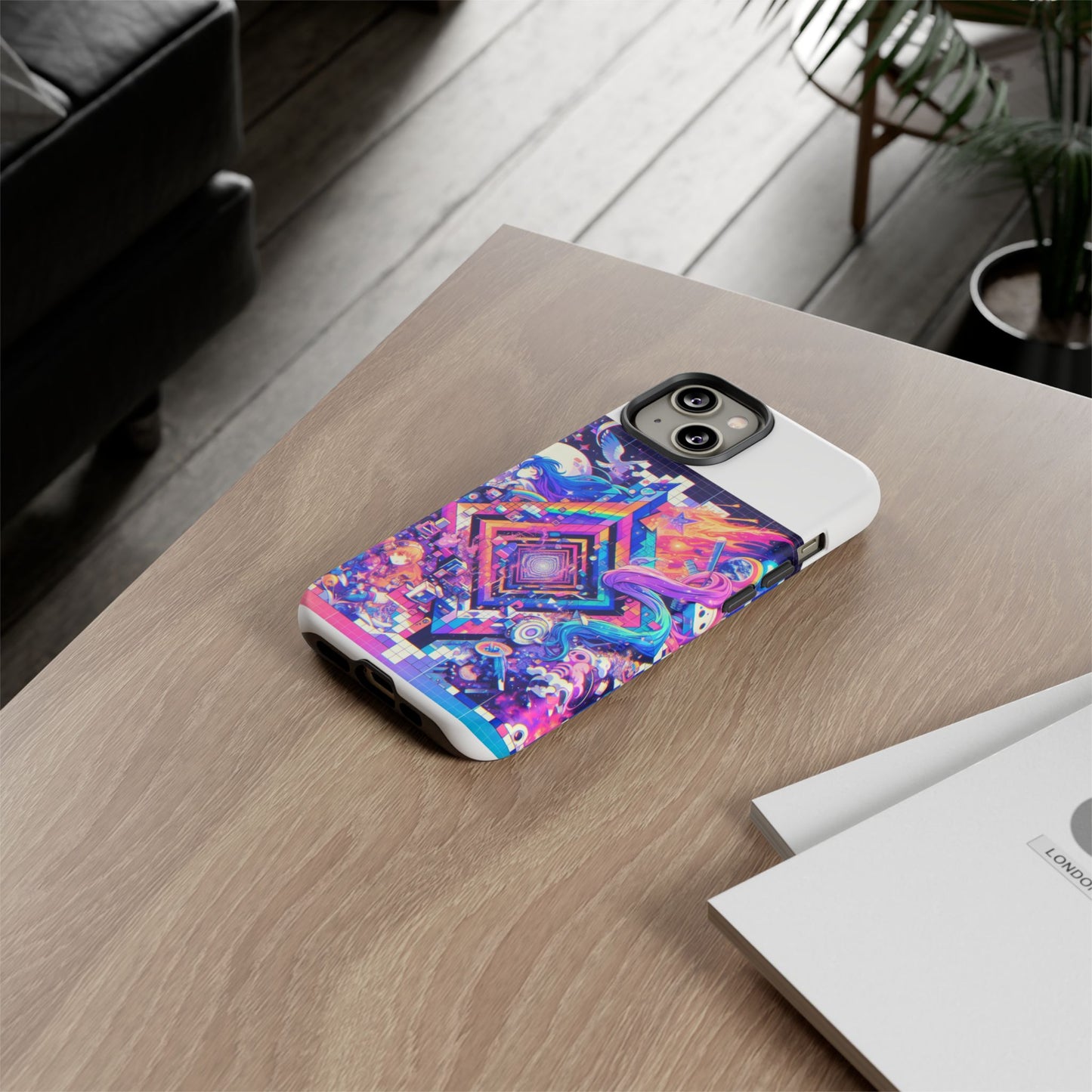 no cap just facts 3d wrap protective phone case for anime lovers, durable shock absorption, uv protected, stylish accessory for men and women