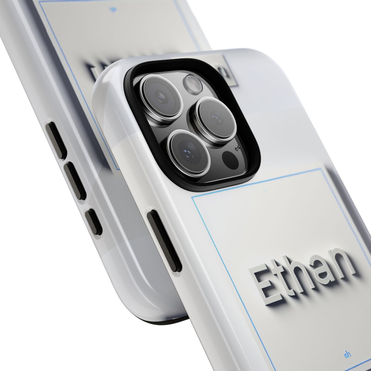 ethan blue 3d wrap phone case for men and women shock absorption durable silicone protective cover with vivid anime and comic design