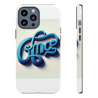 Vibrant 3D Textured Phone Case for Stylish Protection in Blue – Compatible with iPhone 13, 14, 15 & 16 – All Models Including Pro, Pro Max & Plus