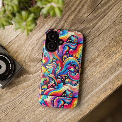 Pink Pattern Image 2 Smartphone Case with 3D Wrap Design for Stylish Protection