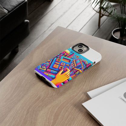 Fantum Finance Dept Protective Phone Case, 3D Wrap Design, Durable Silicone Liner, UV Protected, Ideal Gift for Tech Enthusiasts and Anime Lovers