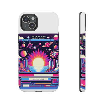 Irl Loading Screen 3D Wrap Protective Phone Case for Anime Fans