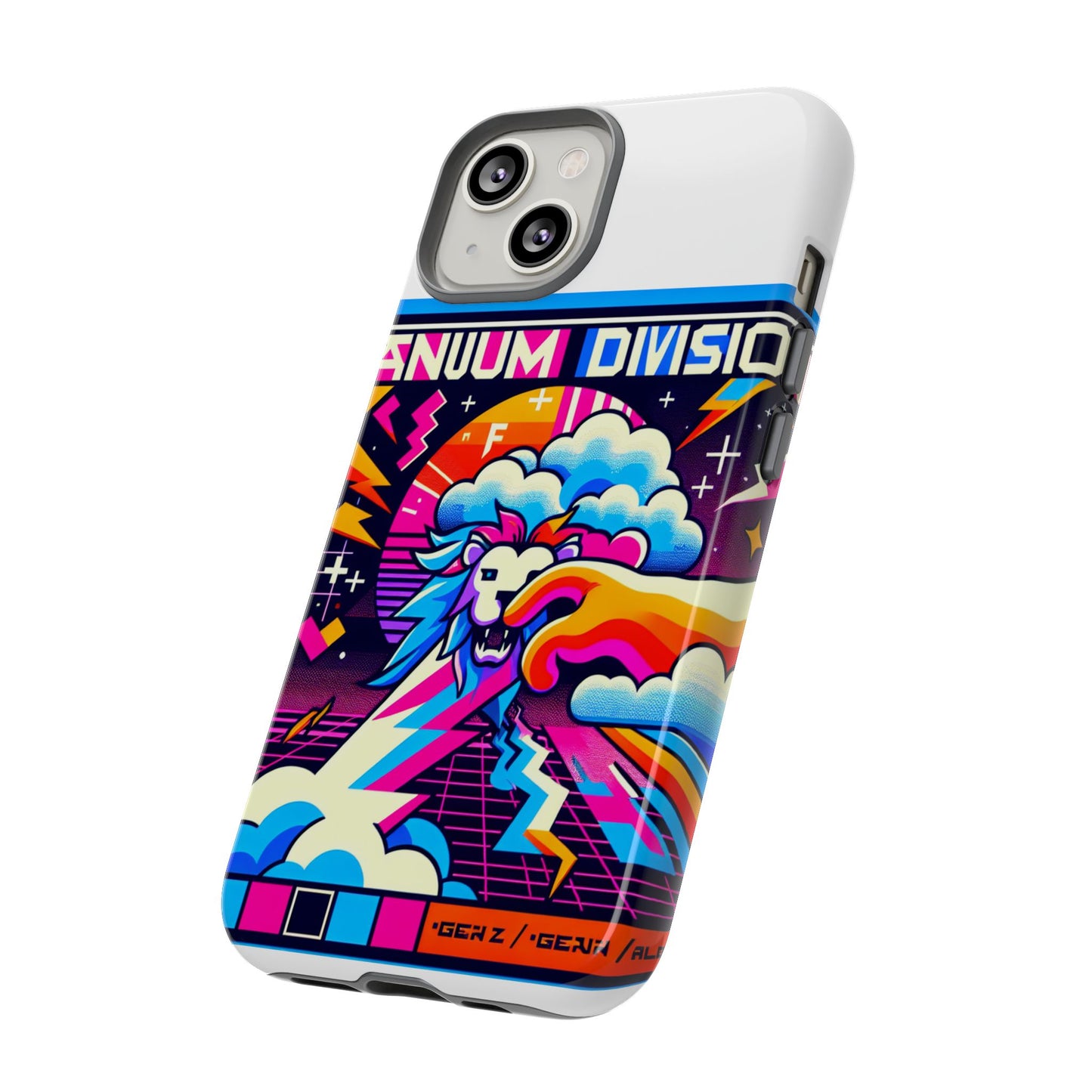 fanum irs division protective phone case with 3d wrap design, uv protected, durable shock absorption, ideal gift for anime and comic culture fans