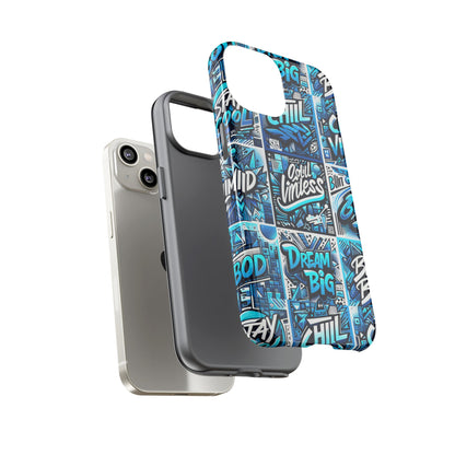 Vibrant 3D Graphic Protective Phone Case with Artistic Design – Stylish Accessory for Self-Expression Compatible with iPhone 13, 14, 15 & 16 – all models including Pro, Pro Max & Plus