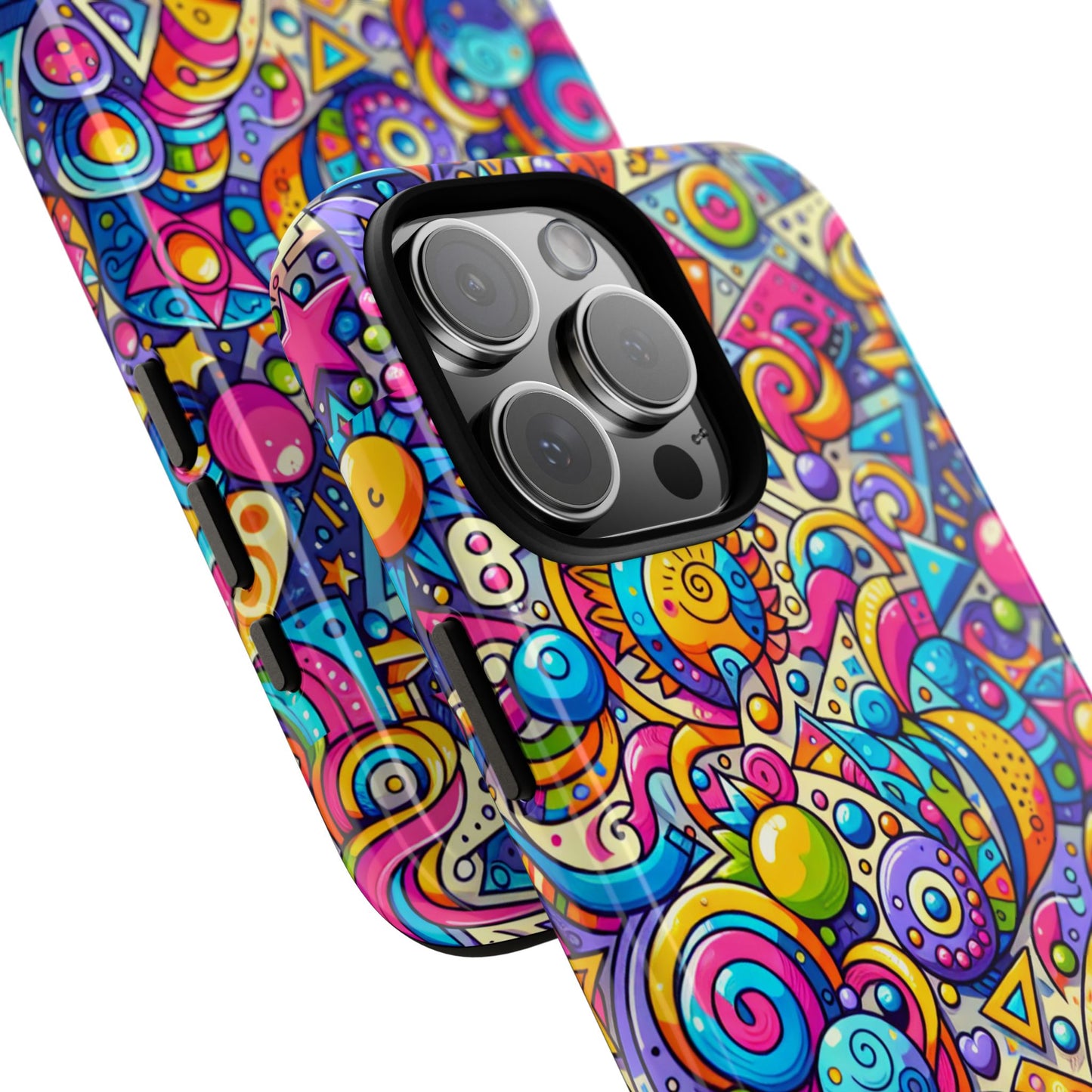 pattern image 7 vibrant protective phone case for anime and comic fans