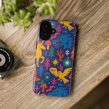 Vibrant Retro 3D Wrap Protective Phone Case with Funky Multicolour Design Stylish Accessory for Self-Expression Compatible with iPhone 13, 14, 15 & 16 – all models including Pro, Pro Max & Plus