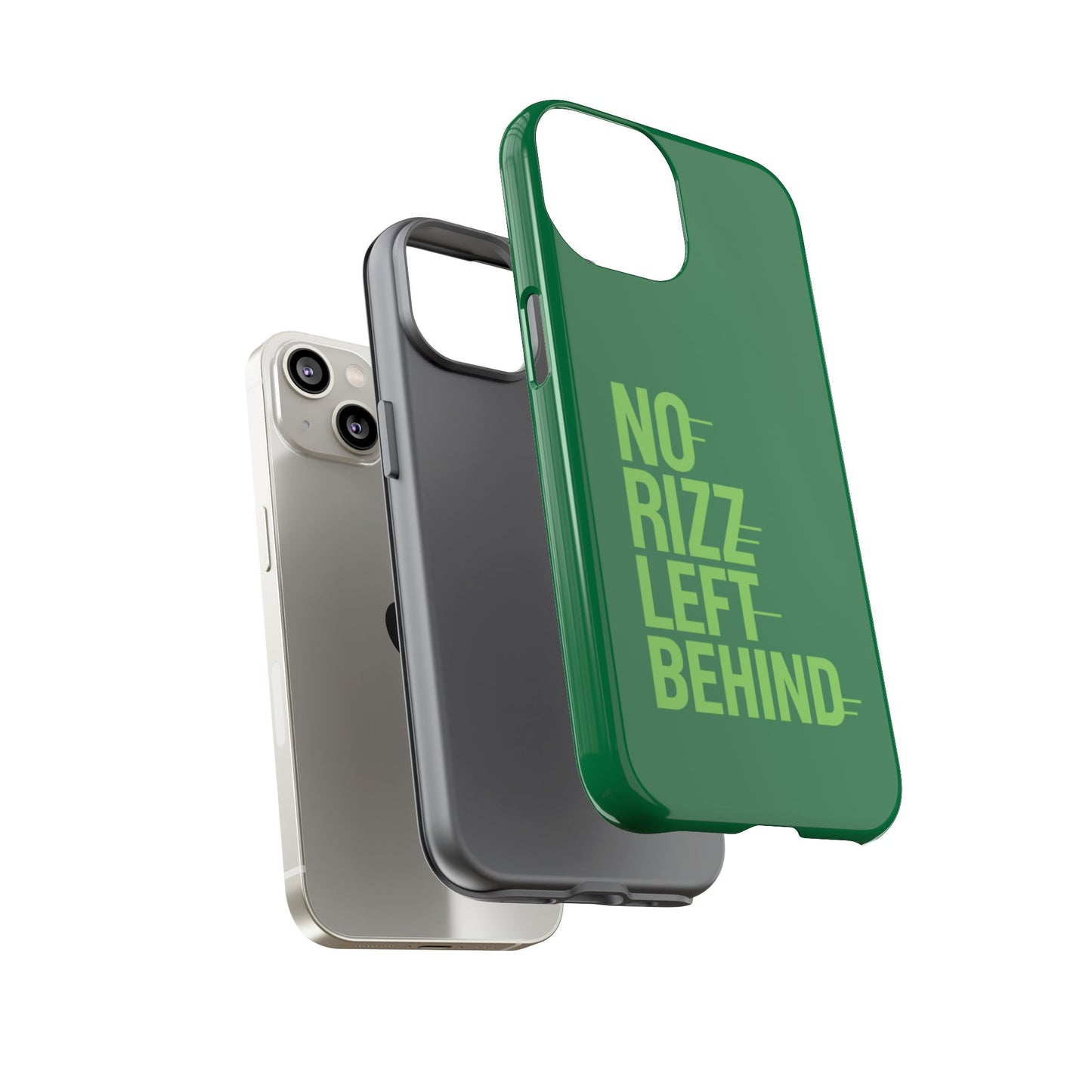 tough cases - no rizz left behind phone case for ultimate protection and style