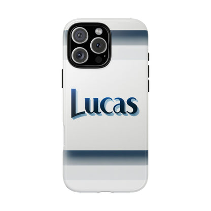 Coolname Lucas Blue 3D Wrap Protective Phone Case for Smartphones with Vibrant Anime and Comic Art Design Shockproof and UV Protected Durable TPU Cover