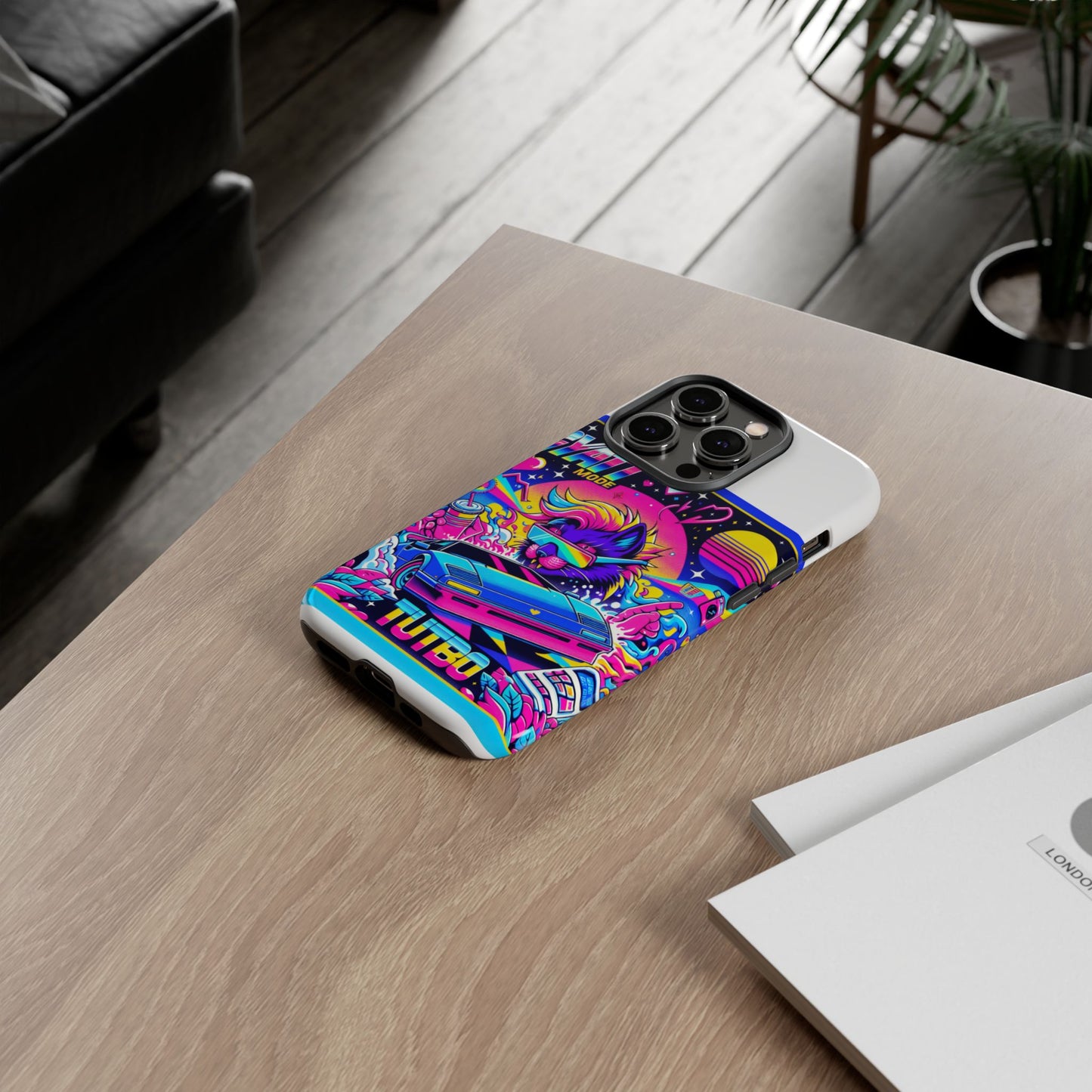 gyatt mode turbo 3d wrap protective phone case for anime lovers