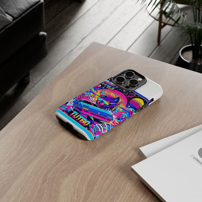 Gyatt Mode Turbo 3D Wrap Protective Phone Case for Anime Fans, Durable TPU Silicone, UV Protected, Shock Absorption, Glossy or Matte Finish, Unique Gift Idea