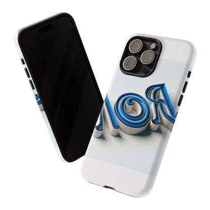 Vibrant 3D Wrap Phone Case in Blue for Stylish Protection and Self-Expression Compatible with iPhone 13, 14, 15 & 16 – all models including Pro, Pro Max & Plus