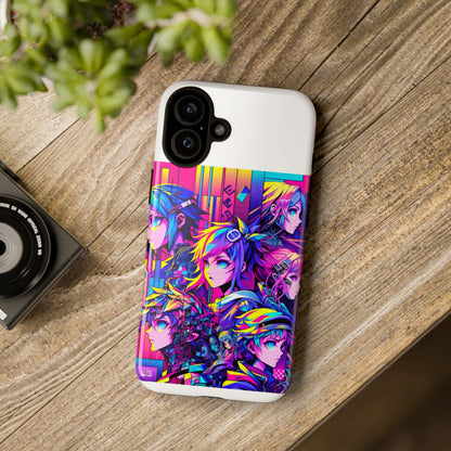 Cap-Free Culture Protective Phone Case with 3D Wrap Design, Durable Silicone Liner, UV Resistant, Ideal Gift for Anime and Comic Fans