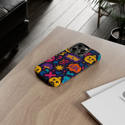 Vibrant 3D Emoji Phone Case with Fun Multicolour Design for Stylish Protection Compatible with iPhone 13, 14, 15 & 16 – All Models Including Pro, Pro Max & Plus