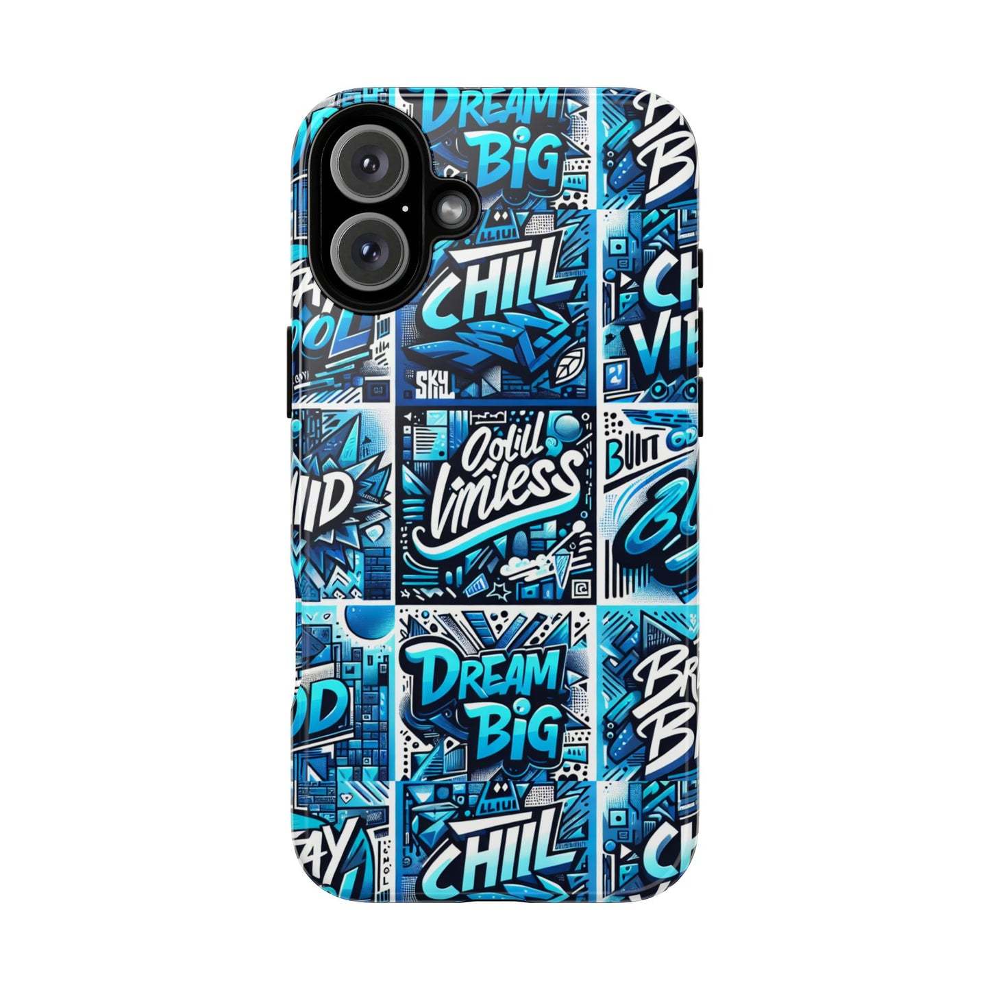 vibrant 3d graphic protective phone case with artistic design – stylish accessory for self-expression compatible with iphone 13, 14, 15 & 16 – all models including pro, pro max & plus