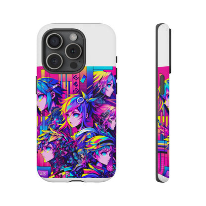 Cap-Free Culture Protective Phone Case with 3D Wrap Design, Durable Silicone Liner, UV Resistant, Ideal Gift for Anime and Comic Fans