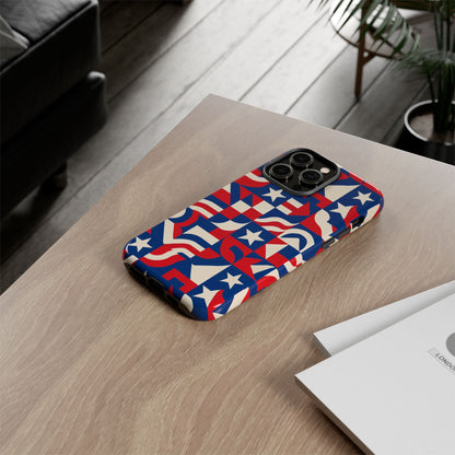 Vibrant Geometric 3D Wrap Protective Phone Case in Multicolour Design for Stylish Protection - Ideal for Men and Women, Compatible with iPhone 13, 14, 15 & 16 – all models including Pro, Pro Max & Plus