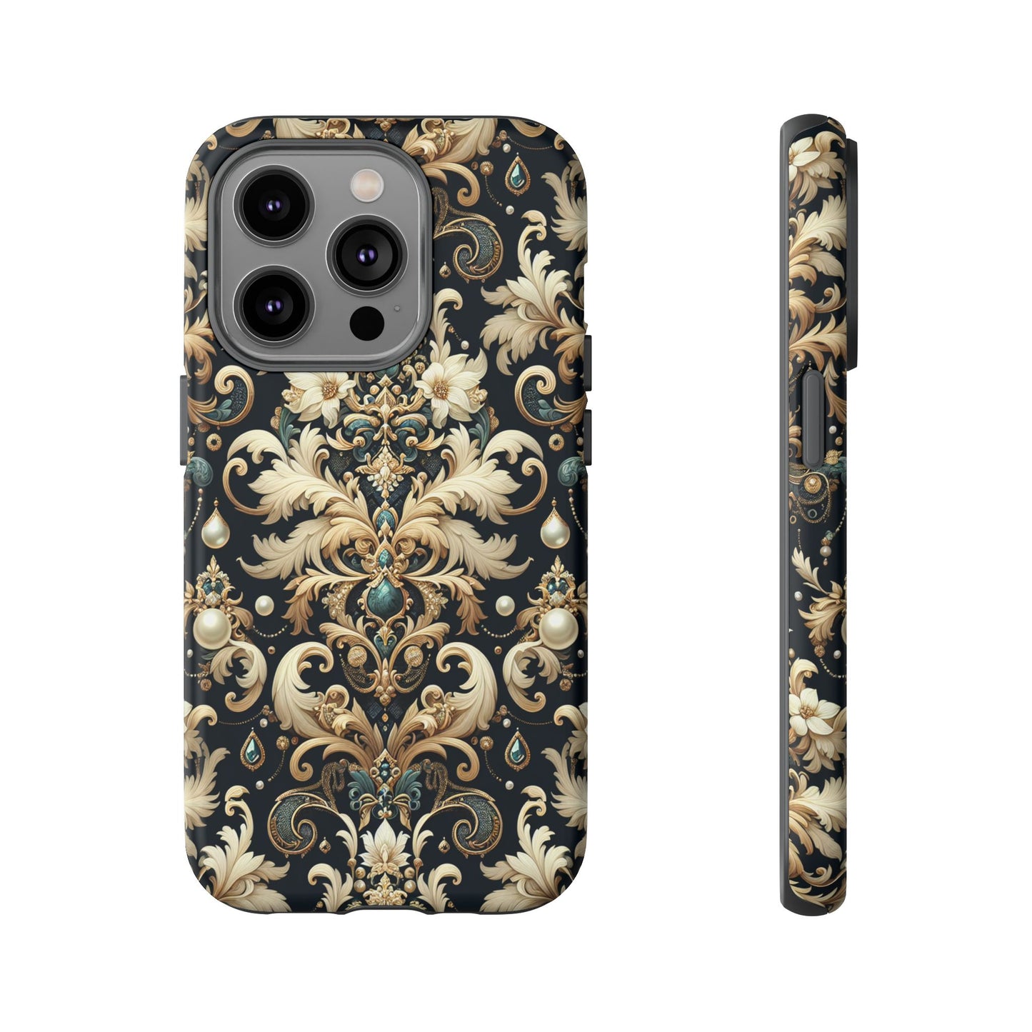 pattern image 1 protective phone case with 3d wrap design for stylish shock absorption and uv protection compatible with iphone 13, 14, 15 & 16 – all models including pro, pro max & plus