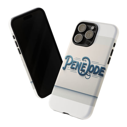 Elegant Blue Typography Phone Case Stylish Accessory for Self-Expression Compatible with iPhone 13, 14, 15 & 16 – all models including Pro, Pro Max & Plus