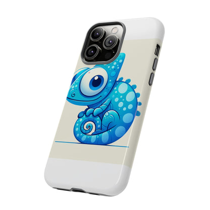 Vibrant 3D Cartoon Chameleon Phone Case for Adults and Teens Stylish Protection Compatible with iPhone 13, 14, 15 & 16 – All Models Including Pro, Pro Max & Plus