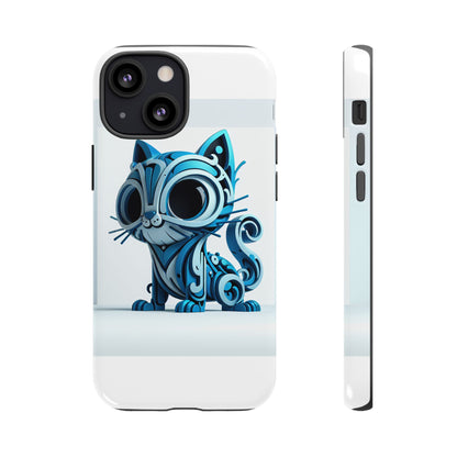 Vibrant 3D Cat Design Phone Case – Playful Protection Accessory for Self-Expression – Compatible with iPhone 13, 14, 15 & 16 – all models including Pro, Pro Max & Plus