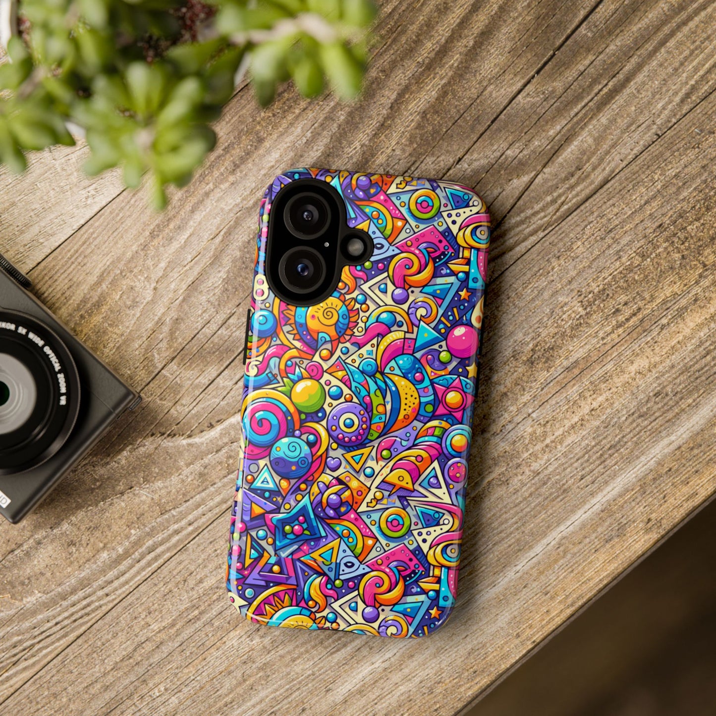 pattern image 7 vibrant protective phone case for anime and comic fans