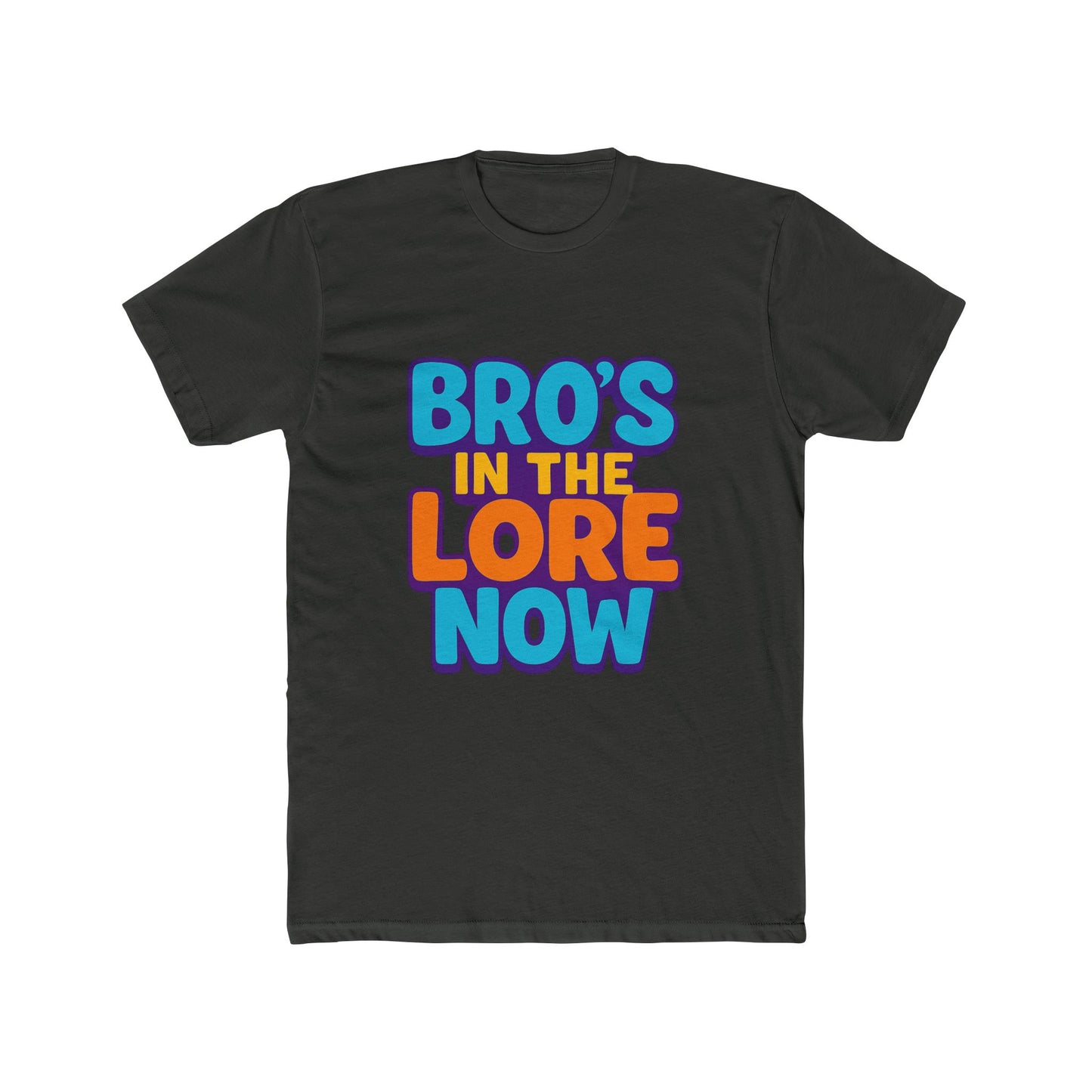bro's in the lore now unisex t-shirt - funny meme art for gamers, meme lovers, unique gift & decor