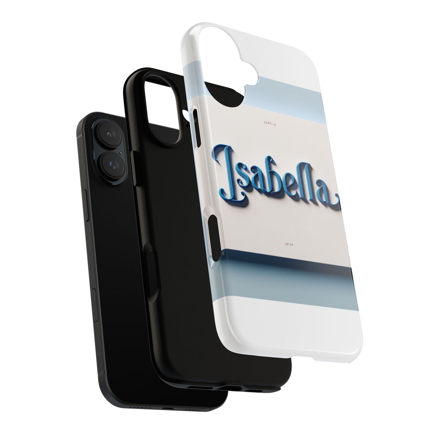vibrant 3d blue alphabet design protective phone case stylish accessory for men and women unique phone cover compatible with iphone 13, 14, 15 & 16 – all models including pro, pro max & plus