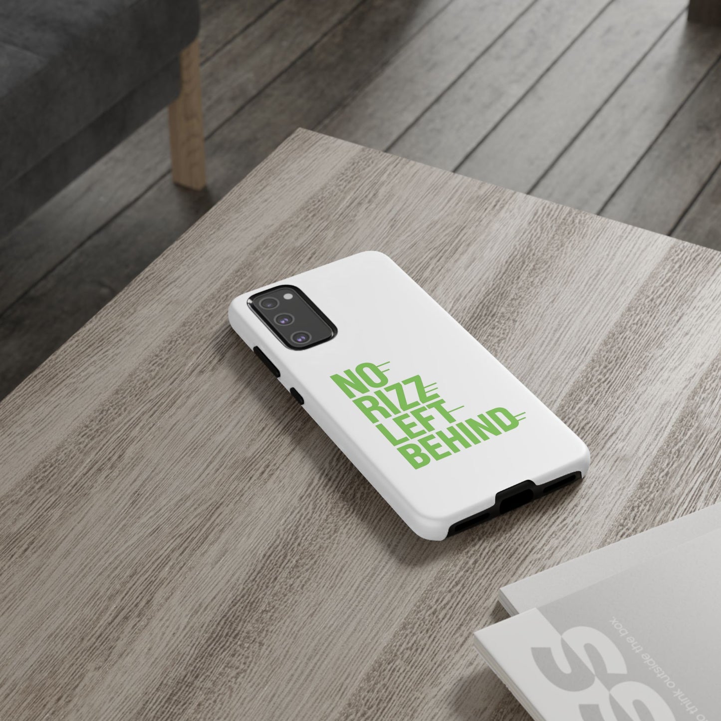 tough cases - no rizz left behind phone case for protection and style